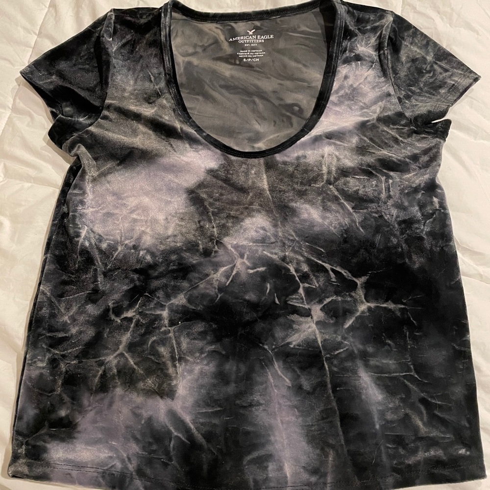 American Eagle Velvet top